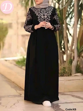Load image into Gallery viewer, Remas Abaya - Saudi Crepe
