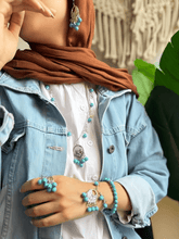 Load image into Gallery viewer, Salama Elegant Set - Turquoise Stones
