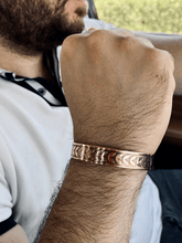 Load image into Gallery viewer, Hisham Elegant Bracelet - Red Pure Copper
