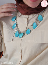 Load image into Gallery viewer, Marina Necklace - Turquoise Stone
