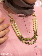 Load image into Gallery viewer, Walaa Necklace -  Pearl Stones

