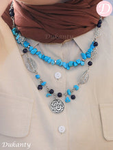 Load image into Gallery viewer, Lamis Necklace - Agate Stones
