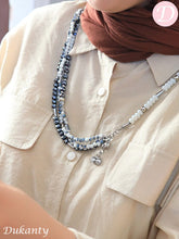 Load image into Gallery viewer, Negro Necklace - Silver Plated
