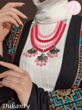 Load image into Gallery viewer, Bahga Necklace -  Alabaster Stones
