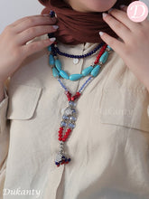 Load image into Gallery viewer, Asian Necklace - Silver Plated
