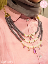 Load image into Gallery viewer, Zahra Necklace - Crystal Stones
