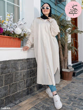 Load image into Gallery viewer, Alara Long Shirt - Poplin
