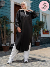 Load image into Gallery viewer, Alara Long Shirt - Poplin
