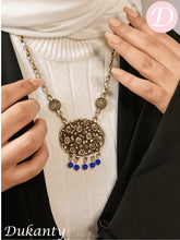 Load image into Gallery viewer, Walaa Necklace -  Pure Copper With Agate
