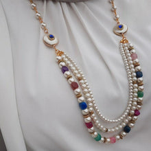 Load image into Gallery viewer, Colorful Pearl Set - Gold Plated
