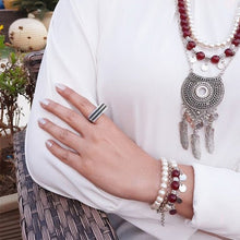 Load image into Gallery viewer, Dreamy Pearl Set - Silver Plated
