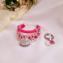 Load image into Gallery viewer, Pink Leather Set
