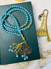 Load image into Gallery viewer, Safaa Rosary - Turquoise Stones
