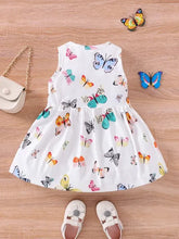 Load image into Gallery viewer, Butterflies Dress - Polyester
