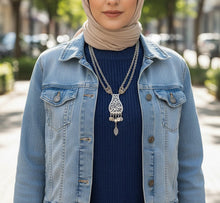 Load image into Gallery viewer, Aida Necklace - Silver Plated
