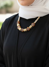 Load image into Gallery viewer, Tamara Necklace - Brown Stones
