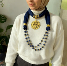 Load image into Gallery viewer, Nadeen Necklace Scarf - Cotton
