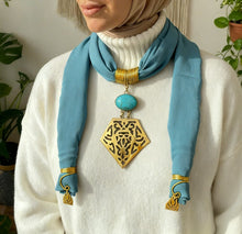 Load image into Gallery viewer, Suzan Necklace Scarf - Cotton

