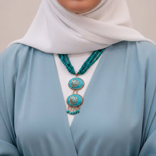 Load image into Gallery viewer, Khayr Hafeza Turquoise Necklace
