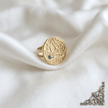 Load image into Gallery viewer, Allah Ring -  Gold Plated
