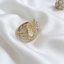 Load image into Gallery viewer, قل أعوذ برب الفلق Ring - Gold Plated
