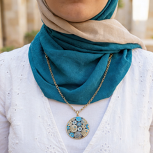 Load image into Gallery viewer, Arabic Pattern Necklace - Stainless
