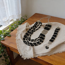 Load image into Gallery viewer, Black Charm Agate Set
