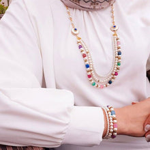 Load image into Gallery viewer, Colorful Pearl Set - Gold Plated
