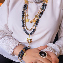 Load image into Gallery viewer, Golden Flower Agate Set - Agate

