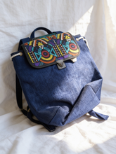 Load image into Gallery viewer, Sara Africa Bag - Linen Back pack
