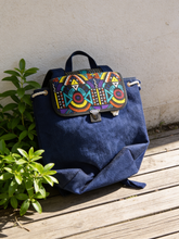 Load image into Gallery viewer, Sara Africa Bag - Linen Back pack
