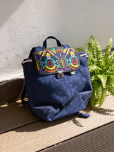 Load image into Gallery viewer, Sara Africa Bag - Linen Back pack
