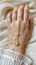 Load image into Gallery viewer, Sun Hand Chain - Stainless Steel
