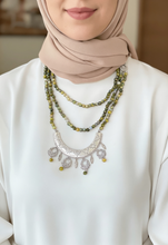 Load image into Gallery viewer, Farha Necklace - Agate Stones
