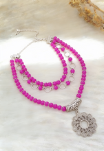 Load image into Gallery viewer, Ganna Necklace - Agate Stones
