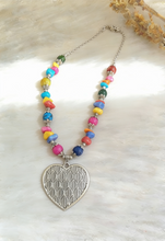 Load image into Gallery viewer, Zainab Necklace - Agate Stones
