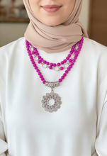 Load image into Gallery viewer, Ganna Necklace - Agate Stones
