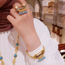 Load image into Gallery viewer, Fatima Arabian Set -  Gold Plated
