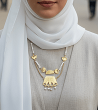 Load image into Gallery viewer, Lotus Necklace - Gold Plated
