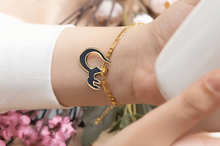 Load image into Gallery viewer, Seen Customized Bracelet- Gold Plated
