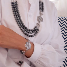 Load image into Gallery viewer, Mariam Hematite Set
