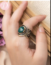 Load image into Gallery viewer, Agate Ring - Pure Copper
