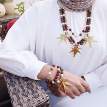 Load image into Gallery viewer, Sarah Pearl  Set - Pearl and Agate
