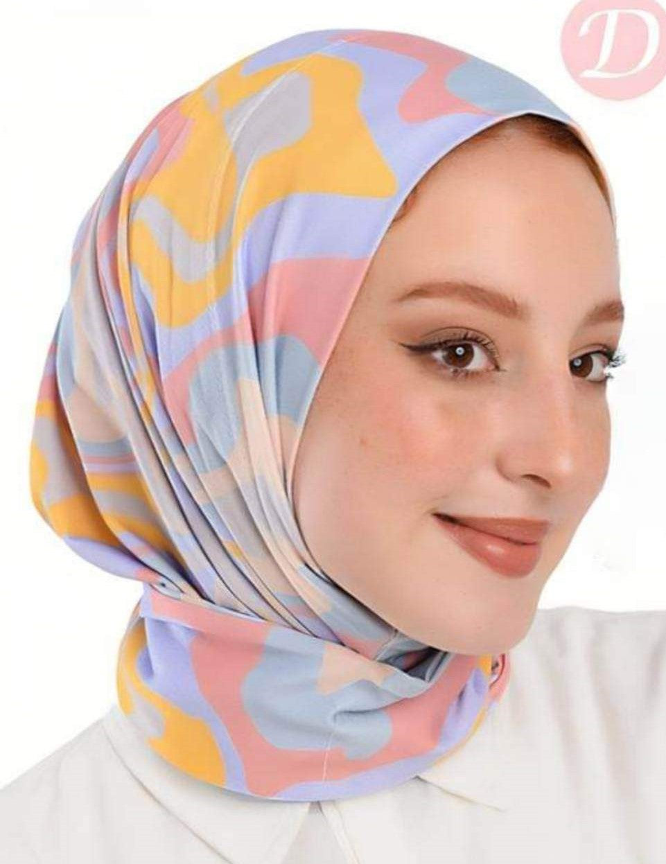 Abeer Scarf - Crepe Digital