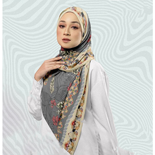 Load image into Gallery viewer, Abrar Colorful Hijab Scarf – Crepe Digital
